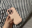 秒揚 ins高級感氣墊皮質(zhì)適用iPhone17promax手機殼新款蘋(píng)果16硅膠15pro全包防摔14保護套13男款純色 【少女粉】小眾氣墊防摔-皮質(zhì) iPhone 16 曬單實(shí)拍圖