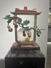 夢(mèng)佳家畫(huà)（MEJJHUA）五福臨門(mén)銅葫蘆擺件玉石平安扣搬家禮物喬遷新居客廳玄關(guān)高檔裝飾 五福臨門(mén) 39*20*42CM 曬單實(shí)拍圖