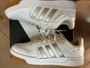 adidas ENTRAP美式校園風(fēng)低幫運動(dòng)板鞋少年感復古籃球鞋阿迪達斯 白/金色   37 曬單實(shí)拍圖