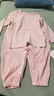 班喜迪嬰兒衣服秋裝嬰幼兒連體衣寶寶超萌可愛(ài)外出服背帶褲套裝春秋爬服 粉色 90 曬單實(shí)拍圖