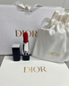 迪奧DIOR【鄧為推薦】烈艷藍(lán)金口紅絲絨999啞光唇膏化妝品 生日禮物女 曬單實(shí)拍圖
