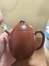 紫來(lái)順宜興原礦朱泥大紅袍一人用小茶壺高端秦權壺手工紫砂壺泡茶壺禮盒 秦權壺（單壺） 145ml 曬單實(shí)拍圖