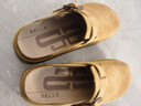 百麗seeya同款厚切吐司勃肯鞋女25新商場(chǎng)包頭拖D1P1DAH5 棕色-單里 38 曬單實(shí)拍圖