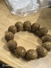 仙作美(假一賠萬(wàn))天然原木金絲楠木手串招財貔貅2.0佛珠男女文玩木珠子 曬單實(shí)拍圖