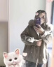 獨孤伽羅海寧派克服女獺兔毛可拆卸內膽小個(gè)子外套2023新款加厚顯瘦皮草 綠色 (時(shí)尚) M (115斤130斤) 曬單實(shí)拍圖