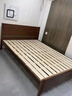 華萊德新中式實(shí)木床1.5米加厚簡(jiǎn)約經(jīng)濟型雙人床1.8米家用出租房1.2m單床 胡桃色實(shí)木床 1500mm*2000mm 曬單實(shí)拍圖