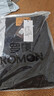 羅蒙（ROMON）牛仔褲男秋冬季休閑褲男士彈力修身小腳褲子男褲 黑色 32 曬單實(shí)拍圖