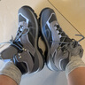 迪卡儂（DECATHLON）鞋男女登山鞋戶(hù)外防水防滑春秋高幫靴QUS MH100-NEW 女款-柏油灰-2025年新 38 曬單實(shí)拍圖
