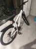 永祺雷神山地自行車(chē)成人自行車(chē)鋁合金21速線(xiàn)碟禧瑪諾變速中學(xué)生自行車(chē) 流光白/灰+21速 26寸x14.5寸|身高150-165cm 曬單實(shí)拍圖