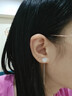 兩世歡山茶花S999純銀耳線女一對(duì)氣質(zhì)高級(jí)感2025新款長(zhǎng)款流蘇銀耳飾禮物 山茶花耳線一對(duì) 曬單實(shí)拍圖