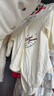 babylove嬰兒包屁衣秋季純棉提花哈衣寶寶爬服新生兒系帶家居服舒適秋衣 奶白色 59cm 曬單實(shí)拍圖