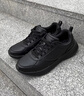 斯凱奇（SKECHERS）男士皮鞋秋季厚底休閑鞋商務(wù)通勤板鞋軟底舒適上班鞋210835 曬單實(shí)拍圖