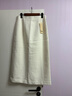 絲柏舍A字半截裙女2025秋裝新款時(shí)尚高腰顯瘦中長(cháng)款大擺針織裙 曬單實(shí)拍圖