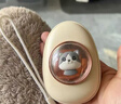 暖手寶取暖器USB充電款暖寶寶暖宮寶25年新款自發(fā)熱手握熱水袋隨身暖手蛋攜帶暖寶寶禮物暖手神器 精美涂鴉款白色萌小狗 長(cháng)續航+小夜燈+三檔調節加熱 曬單實(shí)拍圖