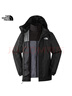 北面（The North Face）機能三合一沖鋒衣男抓絨內膽戶(hù)外運動(dòng)防水外套25秋冬上新|89B1 8UR/宇宙黑 3XL /190/124 曬單實(shí)拍圖