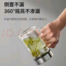 GIANXI玻璃杯雙層高硼硅夏季帶把手杯耐高溫泡茶杯水杯子老師禮物 曬單實(shí)拍圖