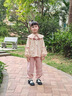 G.DUCKKIDS女童套裝春秋2025新款洋氣時(shí)髦寶寶春季韓版休閑網(wǎng)紅兒童襯衫春裝 粉色 120 cm 曬單實(shí)拍圖
