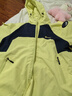 樂(lè )班比（LEBANBI）女童外套秋冬裝2025新款洋氣大童加厚兒童沖鋒衣三合一保暖12歲 豆綠色加棉 150 (適合身高145CM) 曬單實(shí)拍圖