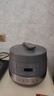 美的（Midea）【國家補貼】0涂層精鋼厚釜電壓力鍋5L雙膽全自動(dòng)智能預約家用煲湯煮飯電飯煲C5856G高壓鍋4-6人 曬單實(shí)拍圖