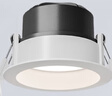 西頓（CDN）嵌入式筒燈孔徑75mm家用LED照明深藏防眩天花客廳走廊過道無主燈 7W 暖光 3500K 100° 曬單實拍圖