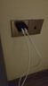 綠聯(lián)（UGREEN）Type-C數據線(xiàn)2條裝超級快充100W+雙口快充充電頭器USB適用華為榮耀小米vivo/oppo手機快充套裝 曬單實(shí)拍圖