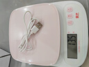 展藝充電款廚房秤復古橡粉家用小型精準食物稱(chēng)重高精度烘培用中秋月餅 曬單實(shí)拍圖