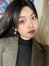 夢(mèng)黛麗MENGDAILI 999純銀女士珍珠耳飾耳釘耳環(huán)高級感女正品足銀耳墜 999銀水鉆白12mm+玫瑰禮盒+證書(shū) 曬單實(shí)拍圖