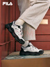 FILA 斐樂(lè )官方女鞋PEASE摩登運動(dòng)鞋2025冬新款豌豆鞋面包鞋休閑鞋 奶白/月巖灰-GL 36 曬單實(shí)拍圖