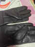 禮莎皮手套男加絨加厚真皮保暖冬季騎行電動(dòng)車(chē)摩托車(chē)防水防風(fēng)時(shí)尚手套 黑色 羊皮手套 曬單實(shí)拍圖