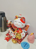 吉貓堂招財貓開(kāi)業(yè)大擺件店鋪開(kāi)業(yè)送禮前臺收銀臺裝飾品家居喬遷送禮禮品 【開(kāi)運錦鯉】32CM高【八方來(lái)財】 X 搖手貓 【禮盒+坐墊+圍脖】電池插電兩用 曬單實(shí)拍圖