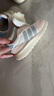 阿迪達斯（adidas）童鞋25秋冬女童寶寶運動(dòng)鞋RUN 70s兒童拼色魔術(shù)貼休閑鞋子JQ4509 曬單實(shí)拍圖