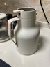 京東京造保溫壺 家用【智能溫顯】杯大容量熱水瓶暖壺戶外 煉乳白1.5L 曬單實拍圖