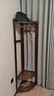 家逸實(shí)木轉角衣架臥室掛衣架一體靠墻衣帽架玄關(guān)專(zhuān)用立式高級置物架子 曬單實(shí)拍圖