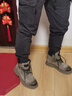 蘇系男士馬丁靴男款英倫風(fēng)2025秋冬季新款真皮男靴高幫厚底美式靴子男 卡其色（二層豬皮） 42 男碼 曬單實(shí)拍圖