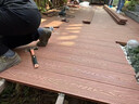 小象園長(cháng)塑木地板戶(hù)外露臺防水地面天臺室外陽(yáng)臺二代共擠庭院院子防腐木塑 聯(lián)系客服【順豐】免費樣品 平米 曬單實(shí)拍圖
