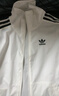 adidas情侶款復古風(fēng)梭織立領(lǐng)夾克外套男女秋季阿迪達斯官方三葉草 亮白 XL 曬單實(shí)拍圖