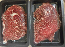 肉鮮廚師 安格斯M3谷飼原切牛肉片 凈重2斤 澳洲肥牛卷片雪花火鍋燒烤食材 曬單實(shí)拍圖