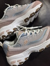 斯凱奇（Skechers）奶茶熊女鞋秋季厚底老爹鞋軟底百搭熊貓鞋休閑運動鞋149238 曬單實拍圖