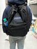 JANSPORT杰斯伯書(shū)包輕便雙肩包男女旅行包簡(jiǎn)約背包電腦包學(xué)生校園 4QUT008爵士黑-側邊袋 曬單實(shí)拍圖