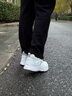 安踏加絨運動(dòng)鞋棉鞋秋冬保暖防潑水跑鞋新款休閑鞋百搭防滑小白鞋女鞋 【店長(cháng)推薦加絨保暖防水鞋】白/淡灰 38 (235mm) 曬單實(shí)拍圖