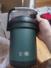 膳魔師（THERMOS） 燜燒鍋保溫湯鍋真空不銹鋼免火燉鍋TCRA-1800提鍋1800ml 1800ml云杉綠 曬單實(shí)拍圖