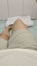 古今（GUJIN）慵懶風(fēng)純棉棉紗睡衣女夏季套裝透氣家居服睡褲背心文藝寬松大碼XL 曬單實(shí)拍圖