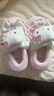 百慕傾臣HelloKitty貓棉拖鞋女士冬季包跟2024新款毛絨防滑月子鞋棉鞋女款 kt貓【包根更保暖】 36-37 適合35-36 曬單實(shí)拍圖