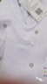 耐典廚師工作服長(cháng)袖男女廚房西餐廳酒店飯店廚師服秋冬裝定制白色L 曬單實(shí)拍圖