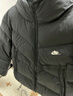 耐克男防風連帽羽絨服夾克冬季輕盈外套NIKE STORM-FIT DV1132 010黑/黑/帆白 L 曬單實拍圖