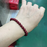 金石靈朱砂手串護(hù)身符男女款紫金砂轉(zhuǎn)運(yùn)珠佛珠情侶手鏈本命年生日禮物 曬單實拍圖
