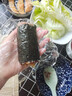 波力壽司海苔片27g(10片)帶竹簾紫菜包飯無(wú)添加防腐劑海苔壽司卷食材 曬單實(shí)拍圖