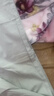 恒源祥家紡100%全棉刺繡花卉四件套1.5/1.8米床單被套200*230cm灰色套件 曬單實(shí)拍圖
