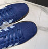adidas「T頭鞋」VL COURT 2.0復古休閑板鞋德訓鞋阿迪達斯輕運動(dòng)   深藍/粉藍/樹(shù)脂黃(推薦女生選小半碼)   43 曬單實(shí)拍圖