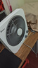 美的（Midea）【國家補貼】轉頁(yè)電風(fēng)扇  鴻運轉葉頁(yè)桌面風(fēng)扇 家用電風(fēng)扇輕音搖頭大風(fēng)量宿舍臥室小風(fēng)扇 【12吋臺式30CM自動(dòng)導風(fēng)鴻運扇】國家補貼 曬單實(shí)拍圖